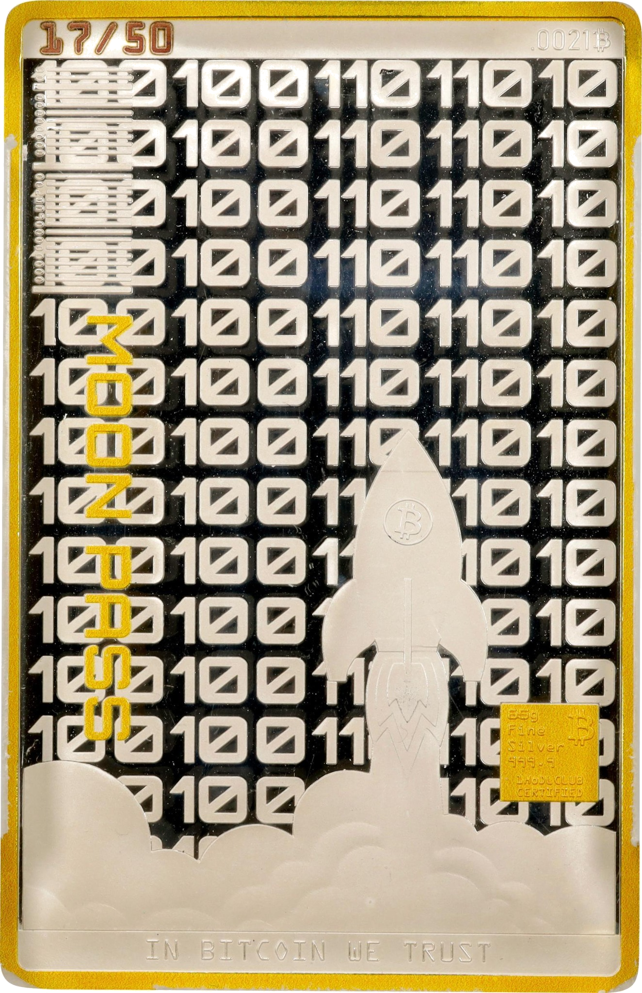 1 YEAR EDITION MOON PASS front