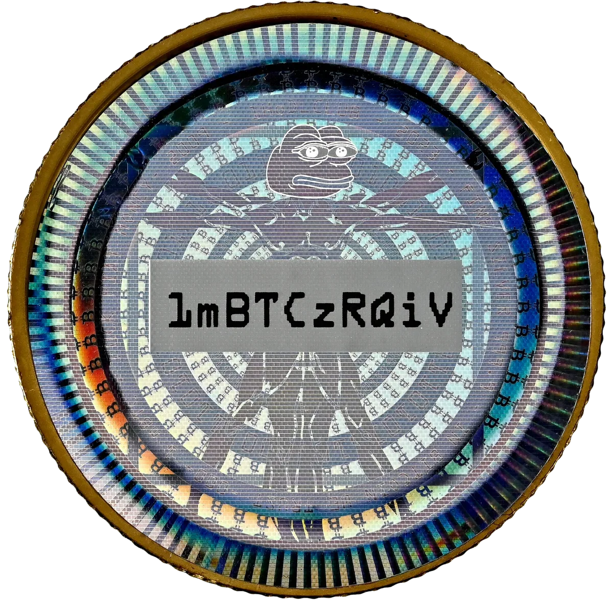 1mBTC "Fuck Fiat Money" Fine Silver 999.9 Coin — Original Release back