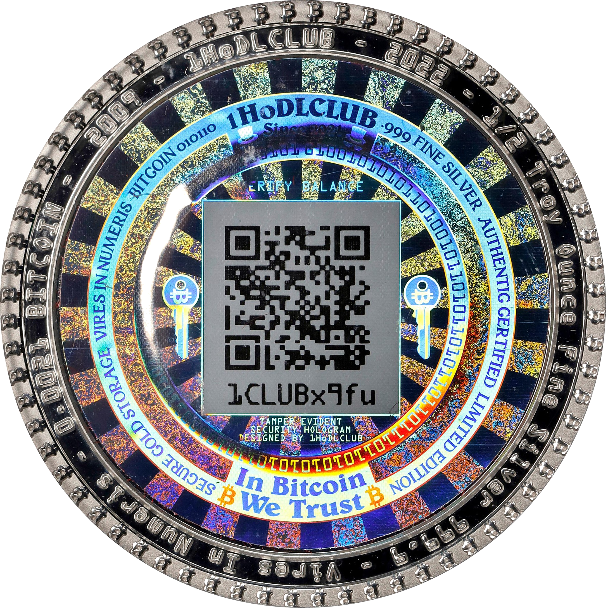 1/2oz GENESIS Fine Silver Gift Coin back