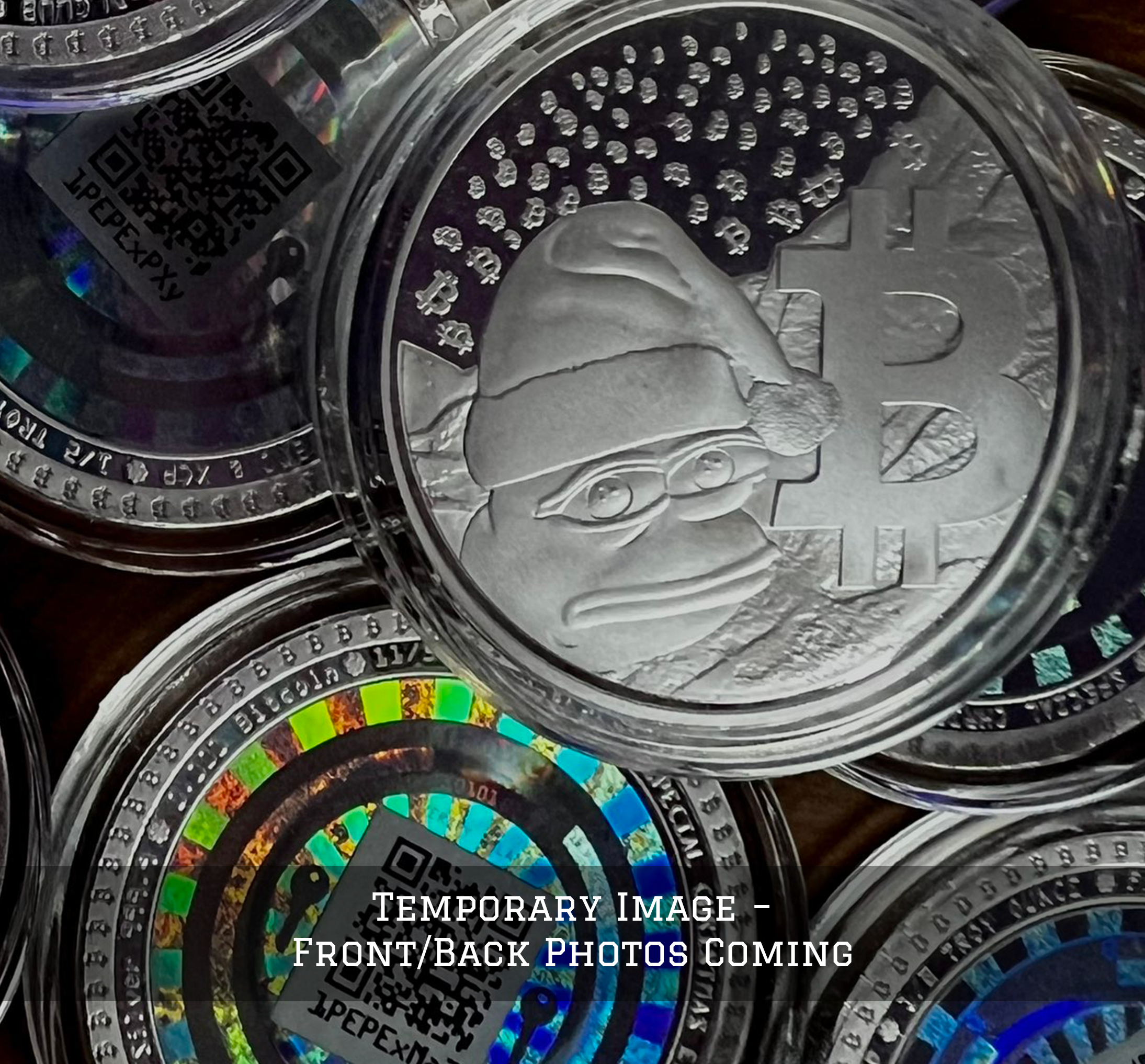 PEPE SPECIAL CHRISTMAS COIN front